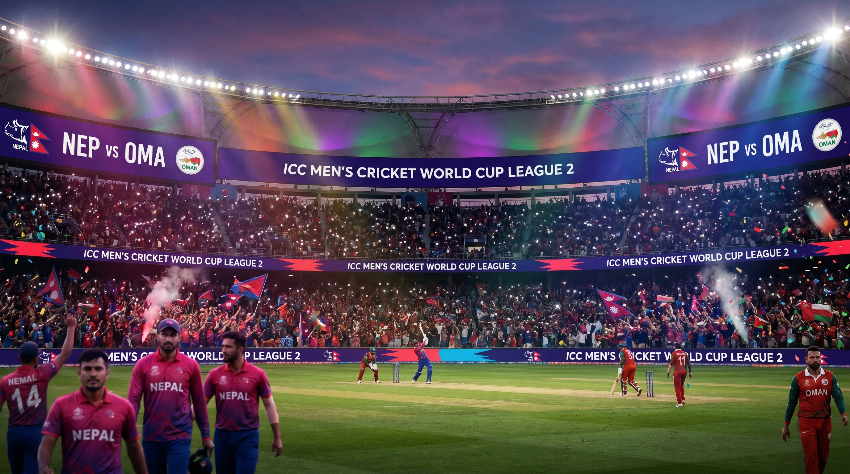 Nepal Vice-Captain Vows Attack as Hosts Seek Revenge Against Oman in World Cup League 2 — image 1