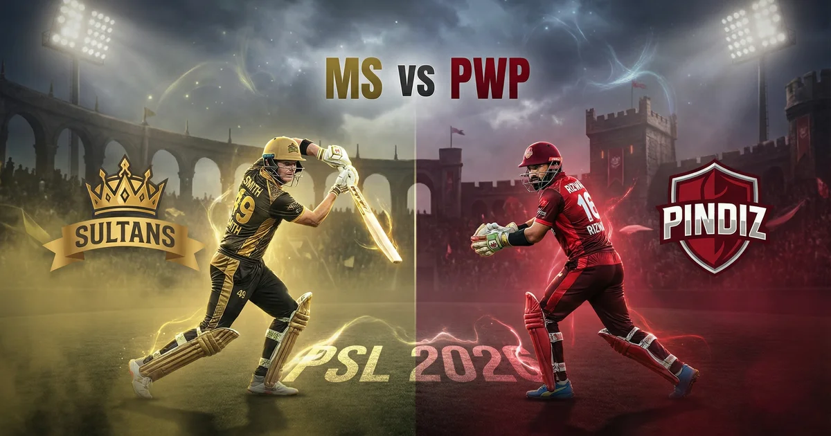 Multan Sultans vs Rawalpindi Pindiz PSL 2026 Match Preview & Fantasy Strategy