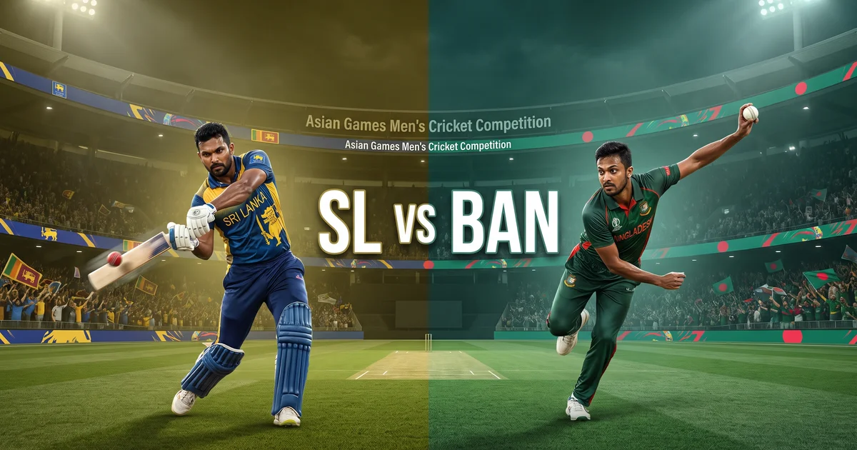 BAN vs SL Dream11 Prediction: Asian Games Bronze Medal Match Preview, Pitch Report & Fantasy Winning Team