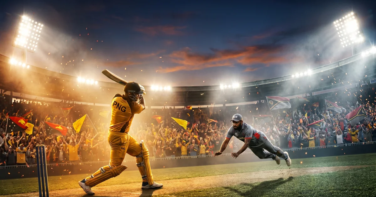 PNG vs VAN Dream11 Prediction, Pitch Report & Fantasy Winning Team | T20 World Cup EAP Qualifier