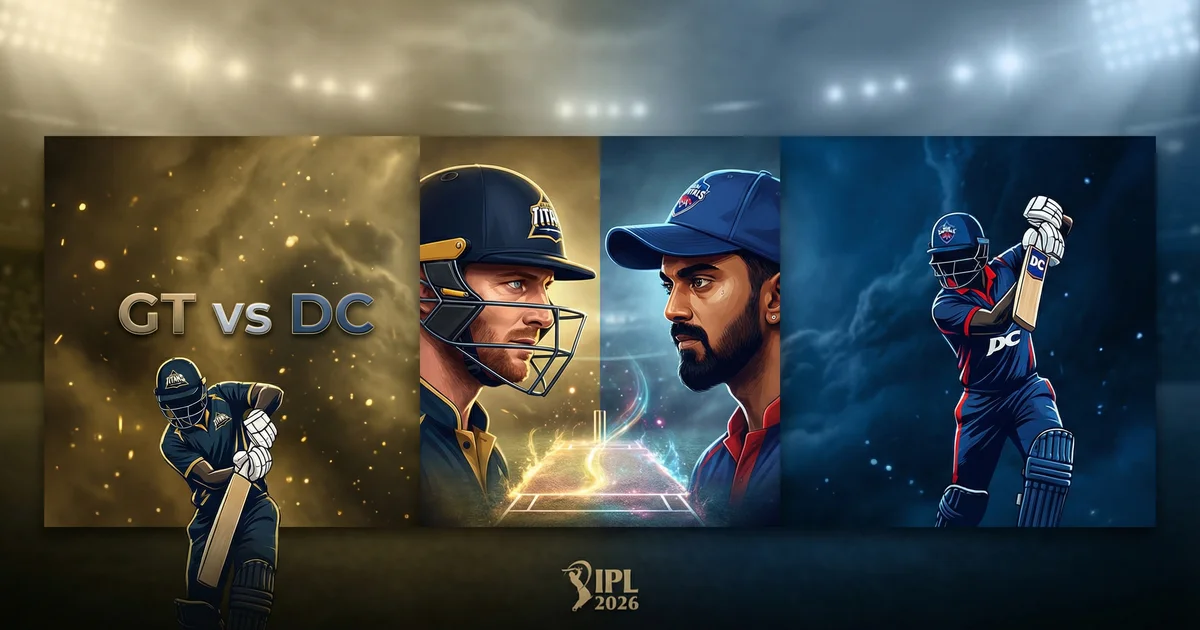 DC vs GT IPL 2026 Match Preview: Pitch Report, Playing XI & Fantasy Tips
