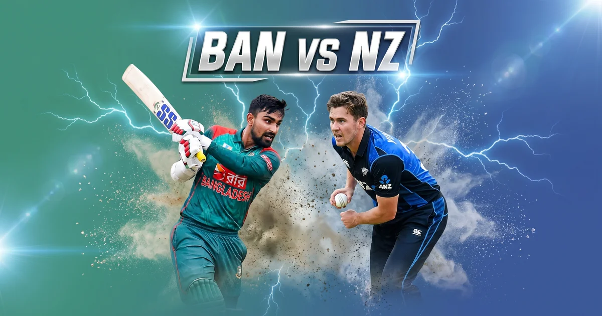 BAN vs NZ ODI Match Preview: Fantasy Picks, Pitch Report & Playing XI