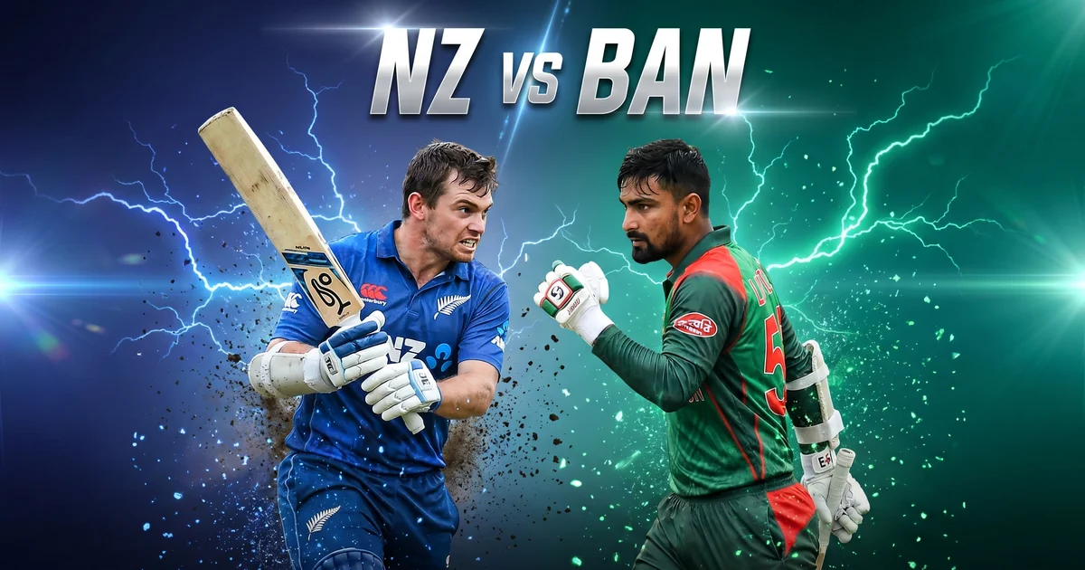 BAN vs NZ T20 मैच प्रेडिक्शन: आज के मैच का सटीक पूर्वानुमान और फैंटेसी टिप्स 🏏