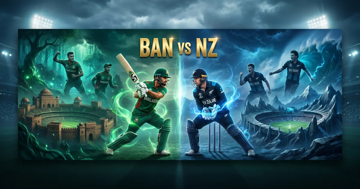 BAN vs NZ ODI Fantasy Cricket Prediction, Pitch Report & Playing XI