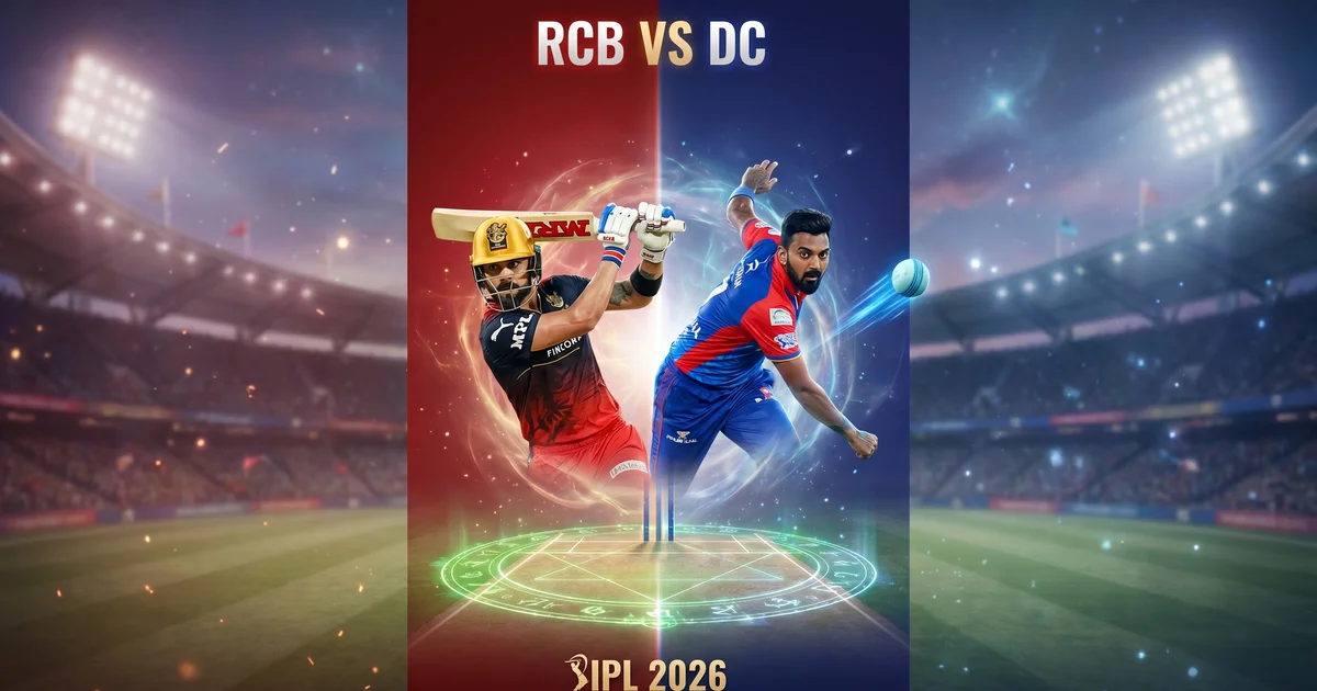 DC vs RCB IPL 2026 मैच प्रेडिक्शन: आज के मैच का सटीक पूर्वानुमान और फैंटेसी टिप्स 🏏