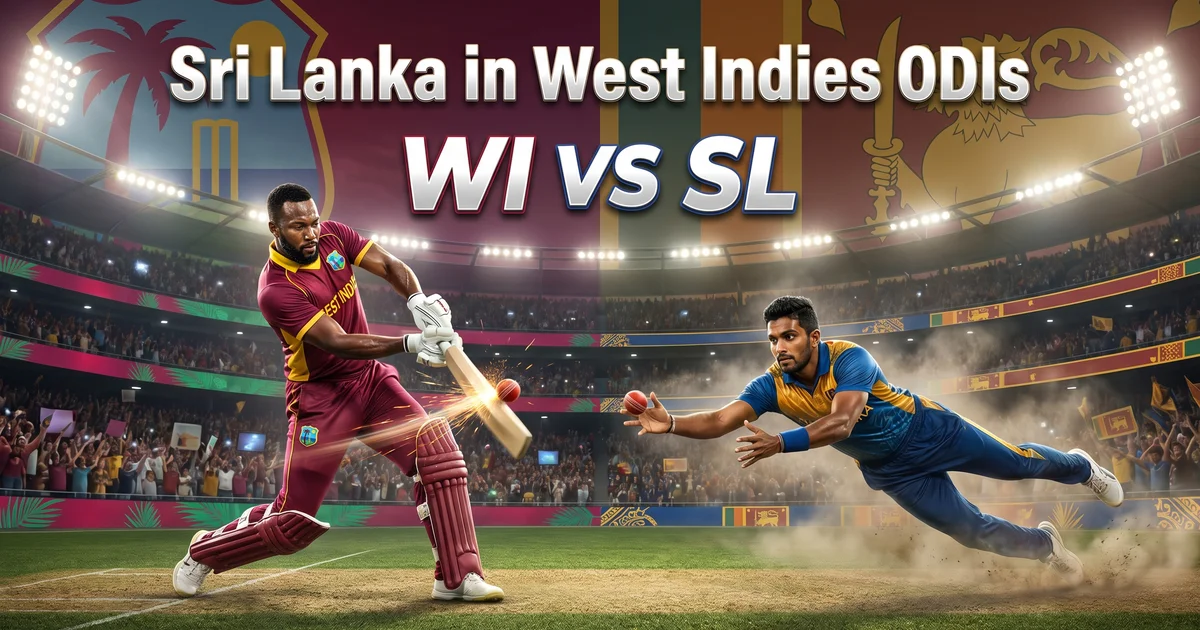 WI vs SL 2nd ODI Match Preview: Dream11 Prediction, Playing XI & Pitch Report