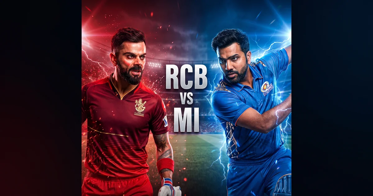 RCB vs MI IPL 2026 Match Preview: Dream11 Prediction, Playing XI & Fantasy Tips