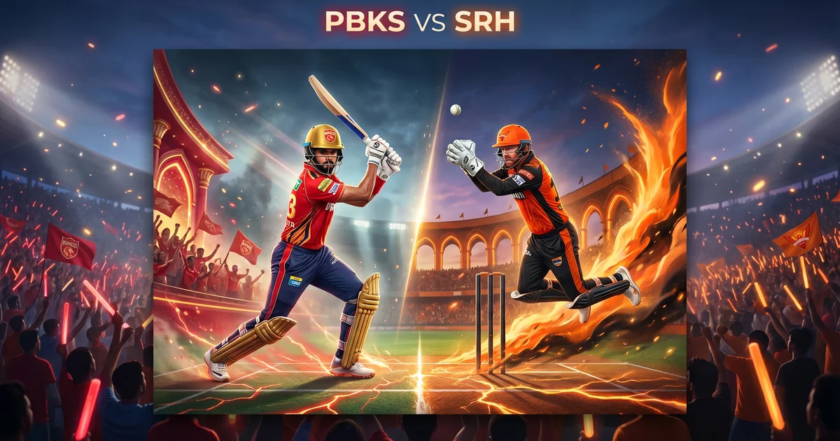 PBKS vs SRH IPL 2026 Match Preview: Fantasy Tips, Pitch Report & Playing XI