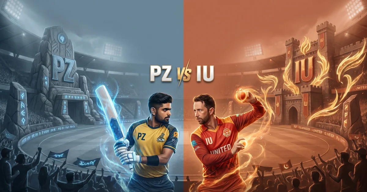 IU vs PZ Qualifier मैच प्रेडिक्शन: आज के मैच का सटीक पूर्वानुमान और फैंटेसी टिप्स 🏏
