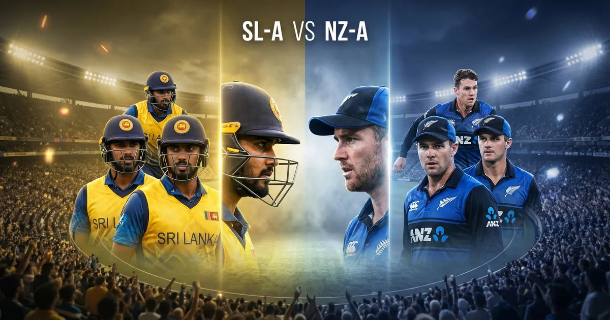 Hambantota Showdown! SL-A vs NZ-A Fantasy Masterclass