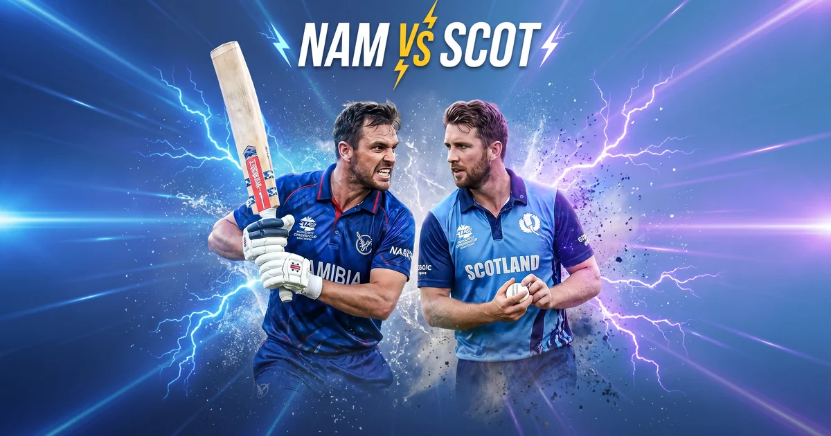 NAM vs SCO T20 मैच प्रेडिक्शन: स्कॉटलैंड की क्लीन स्वीप पर नज़र, देखें सटीक फैंटेसी टीम और पिच रिपोर्ट