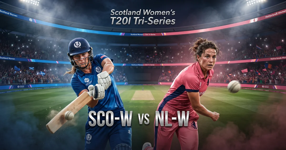 SCO-W vs NED-W T20 Match Prediction Today: आज के मैच का सटीक पूर्वानुमान और फैंटेसी टिप्स