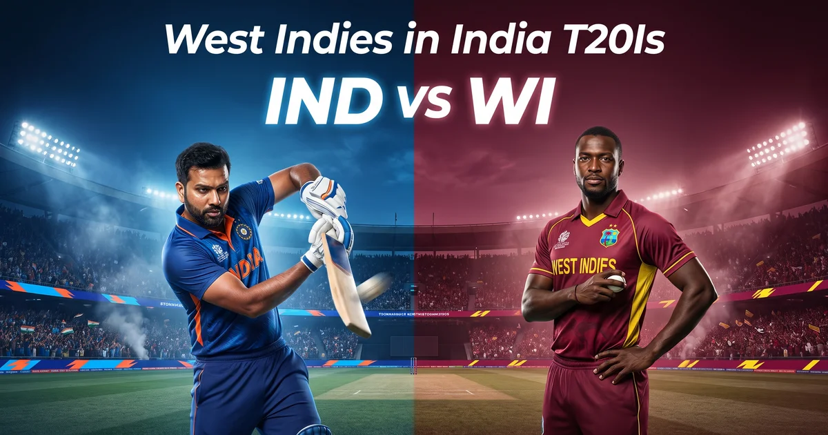 IND vs WI T20 Preview: Dream Team Prediction, Pitch Report & Fantasy Tips for Lucknow Clash