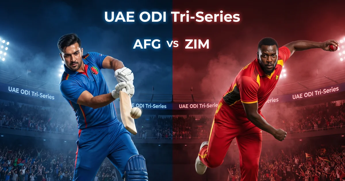 AFG vs ZIM Match Prediction Today: आज के मैच की प्रेडिक्शन, Pitch Report और सटीक Fantasy Winning Team