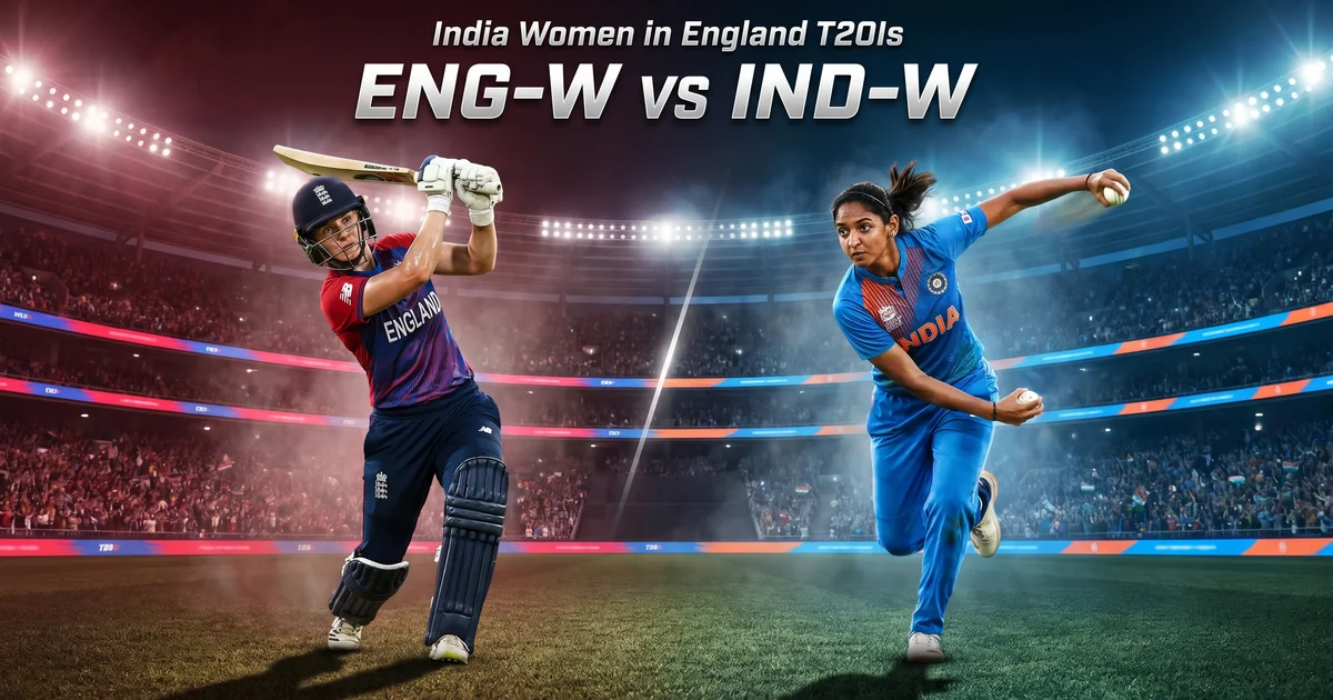 ENG-W vs IND-W T20I Fantasy Cricket Prediction, Pitch Report & Playing XI
