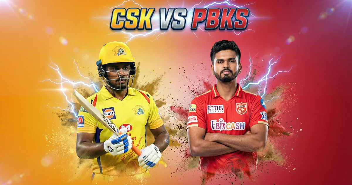 CSK vs PBKS IPL 2026 Match Preview: Pitch Report, Playing XI & Fantasy Tips