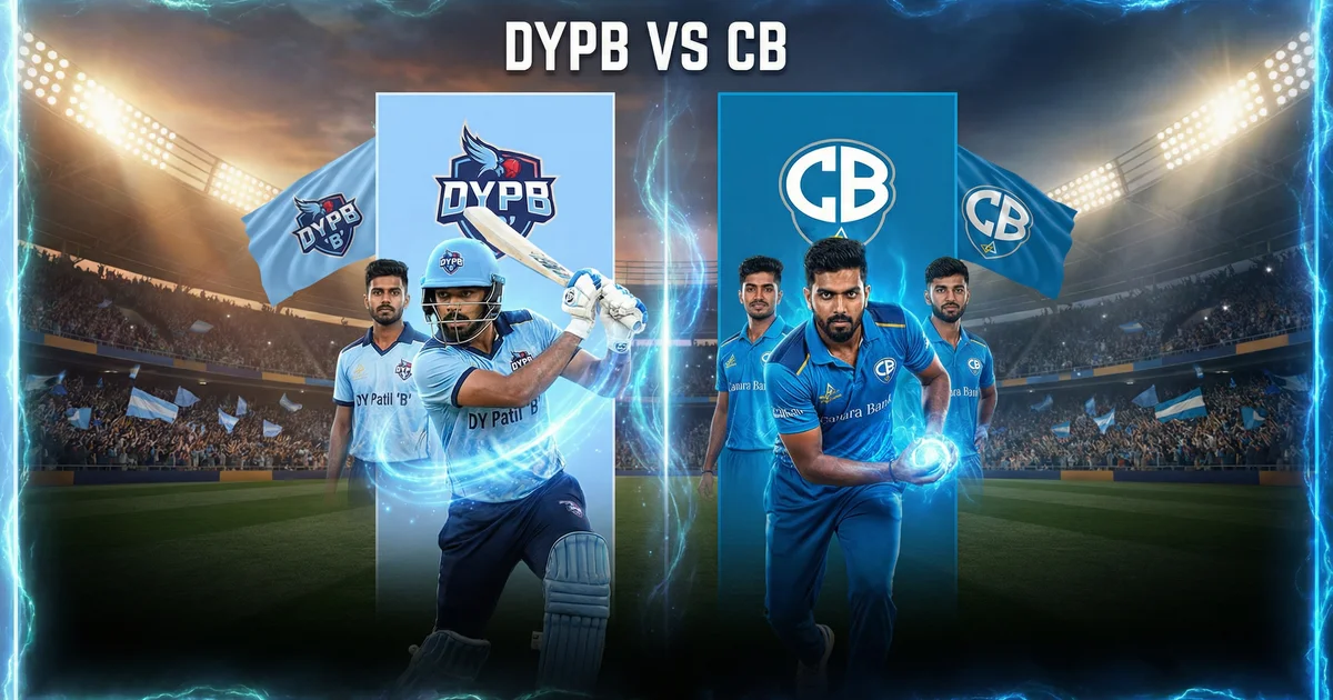 DY Patil T20 Cup: DYPB vs CB - Star Power vs Underdogs in Navi Mumbai