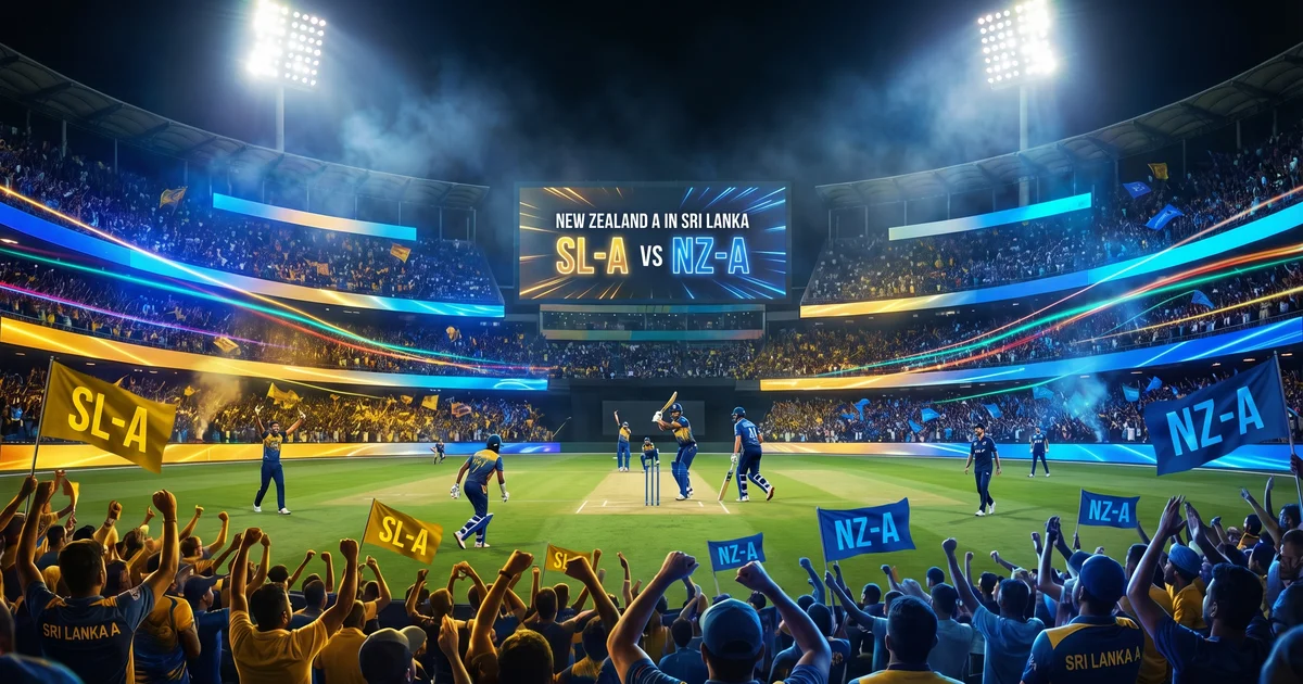 SL-A vs NZ-A Dream11 Prediction, Playing XI, Pitch Report & Fantasy Winning Team