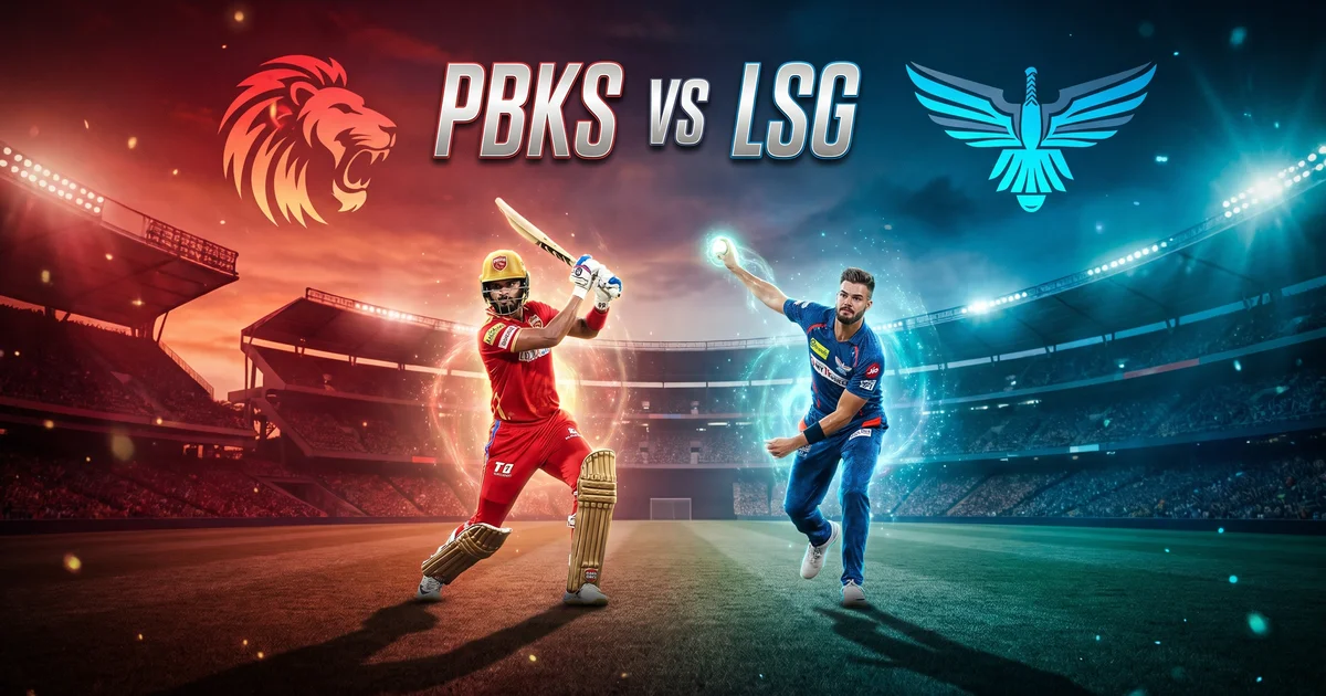 PBKS vs LSG IPL 2026 Match Preview: Dream11 Prediction, Playing XI & Pitch Report
