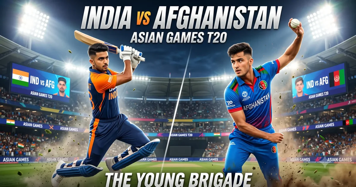 IND vs AFG Match Prediction: Asian Games T20 Dream11 Team Today, Pitch Report और सटीक टीम टिप्स