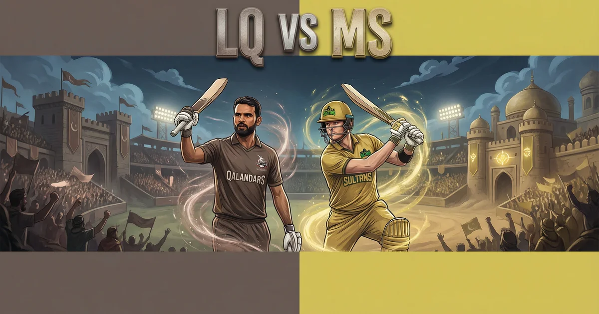 LAH vs MUL Fantasy Prediction, Pitch Report & Playing XI - PSL 2026