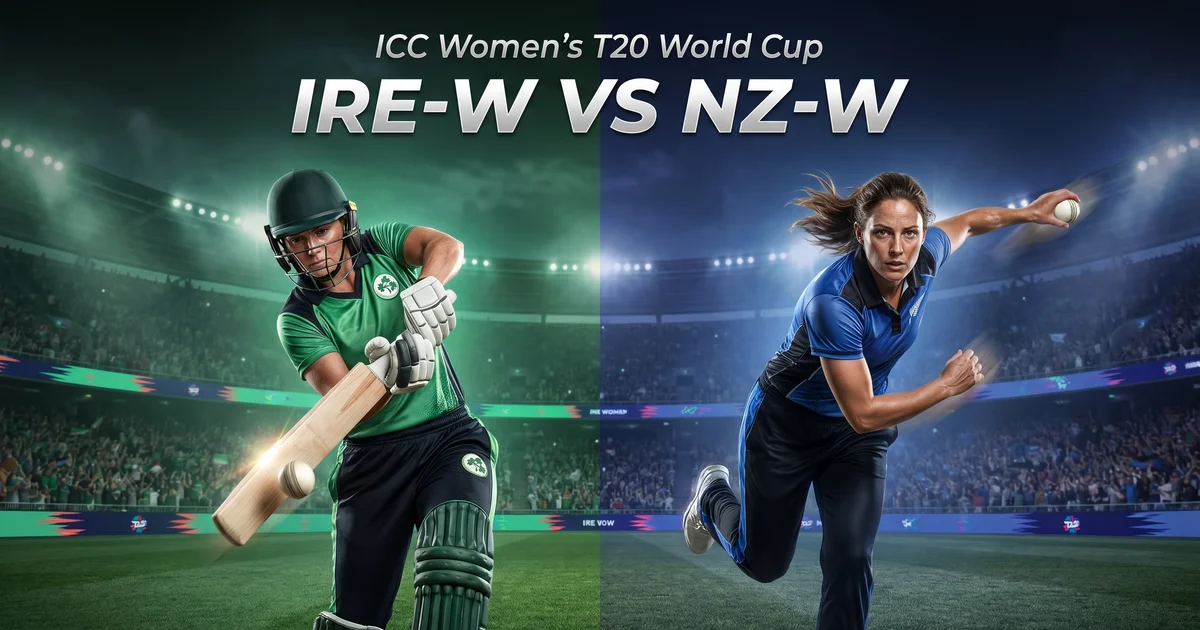 IRE-W vs NZ-W Dream11 Prediction: Desperate White Ferns Face Irish Test in Southampton