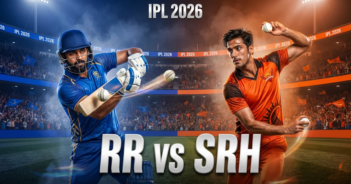 RR vs SRH IPL 2026 मैच प्रेडिक्शन: आज के मैच का सटीक पूर्वानुमान और फैंटेसी टिप्स 💰