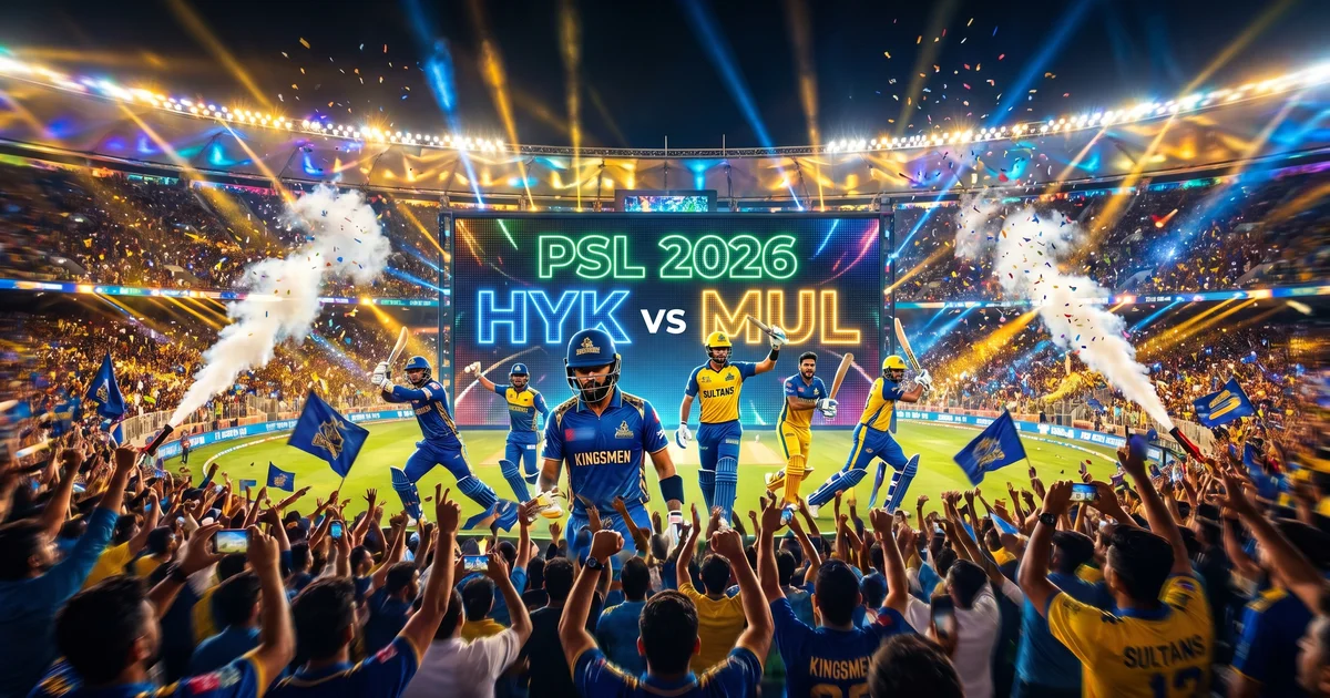 HYK vs MUL फैंटेसी क्रिकेट प्रेडिक्शन, पिच रिपोर्ट और प्लेइंग XI - PSL 2026
