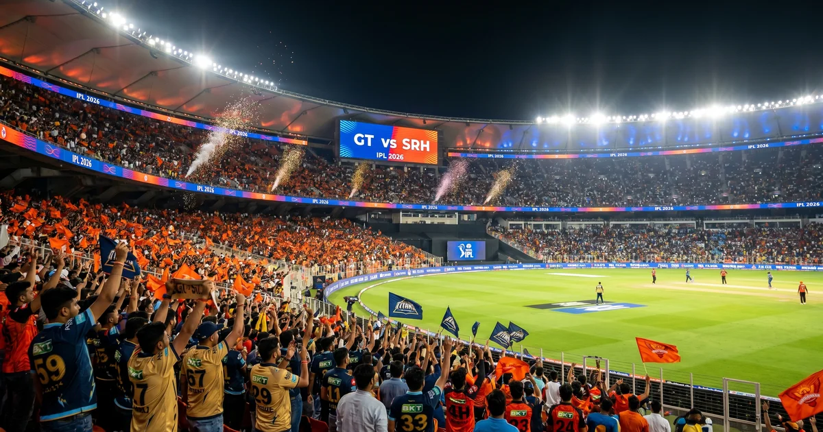 GT vs SRH IPL 2026 Match Preview: Fantasy Cricket Tips, Playing XI & Pitch Report
