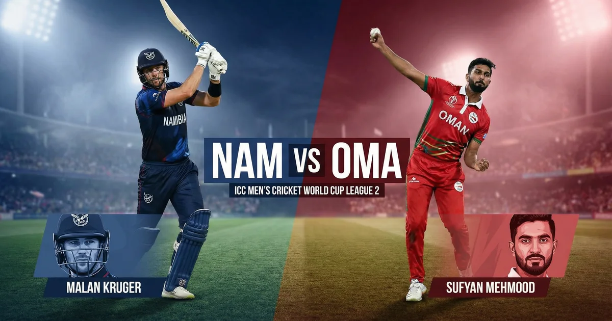 NAM vs OMN Match Preview: Fantasy Strategy, Playing XI & Pitch Report
