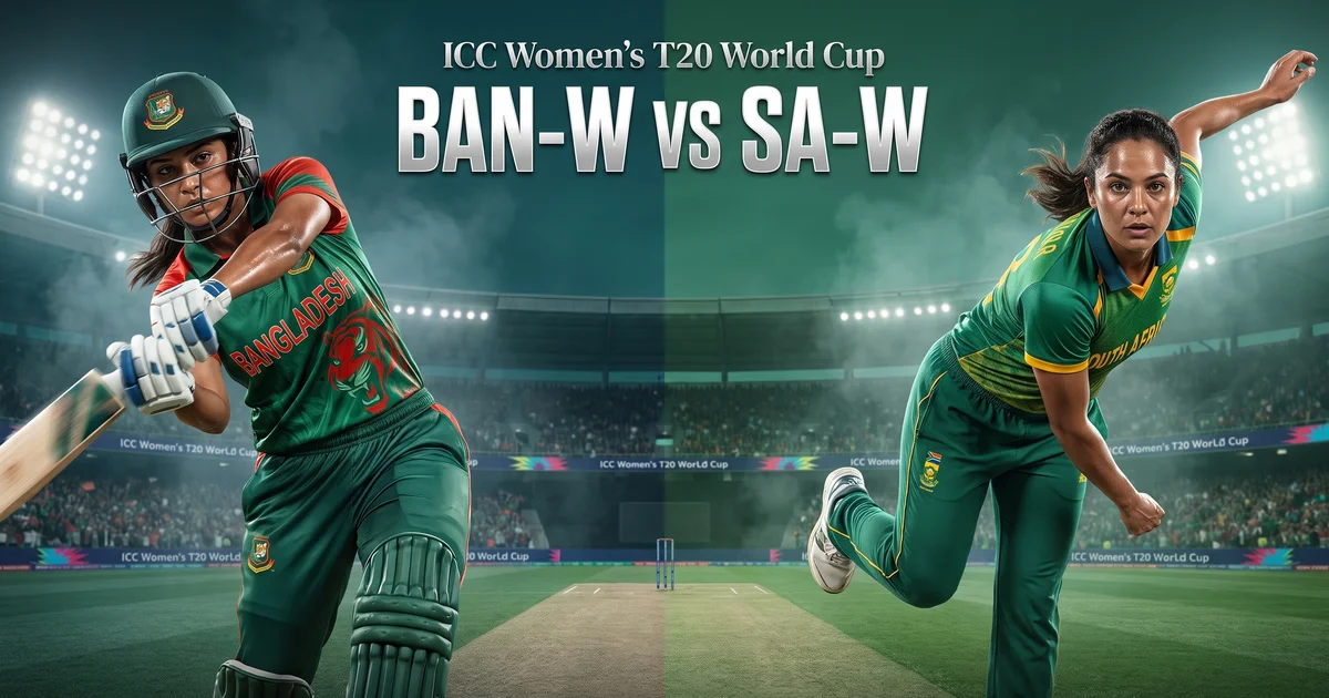 BAN-W vs SA-W Fantasy Prediction, Pitch Report & Playing XI