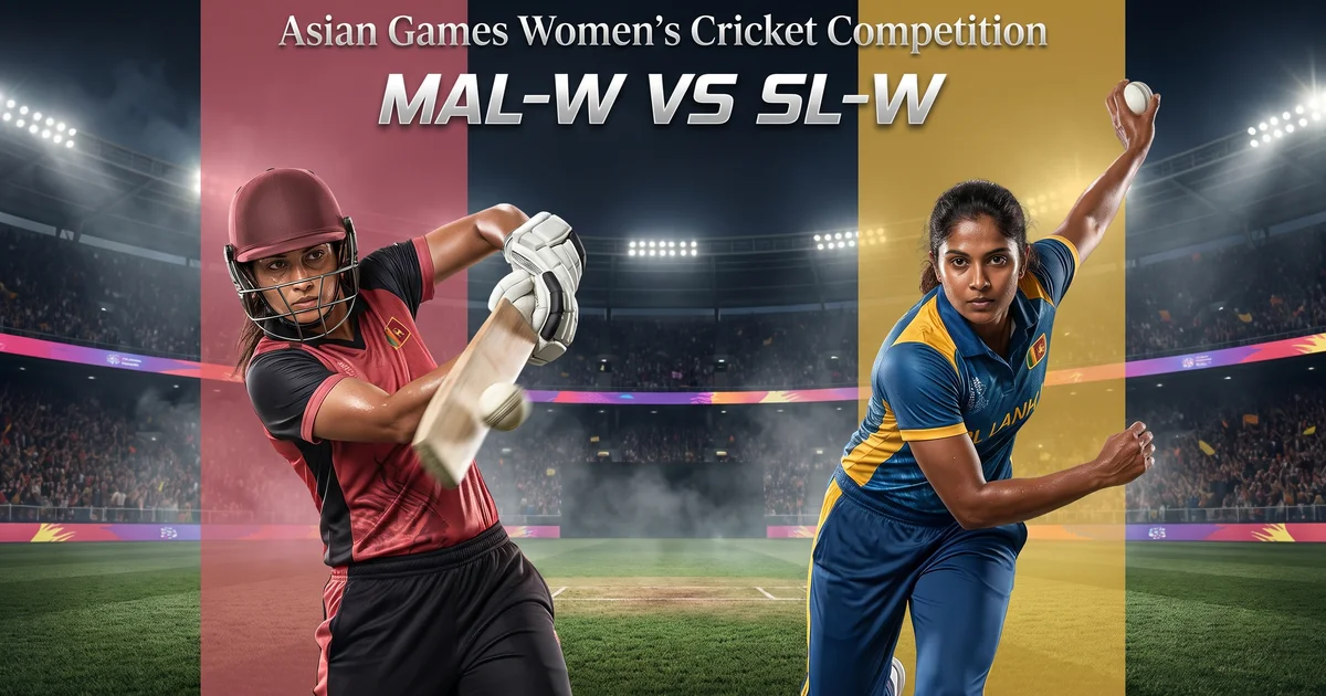 Asian Games Clash: Dominant Sri Lanka Take on Resilient Malaysia in Nisshin