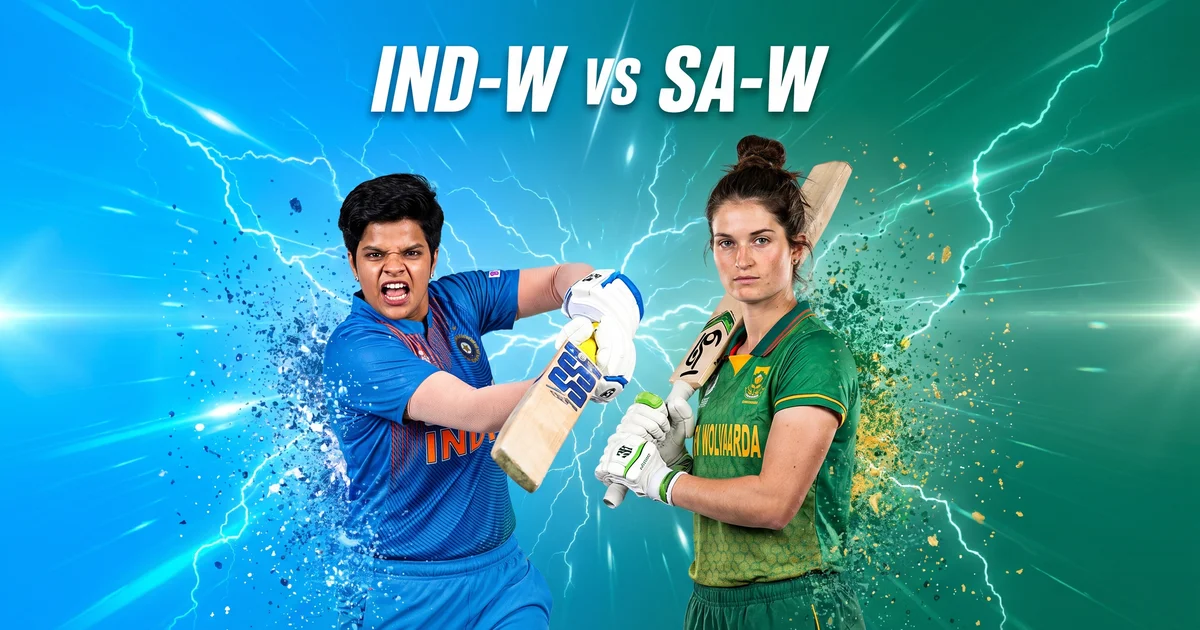 SA-W vs IND-W T20 मैच प्रेडिक्शन: आज के मैच का सटीक पूर्वानुमान और फैंटेसी टिप्स