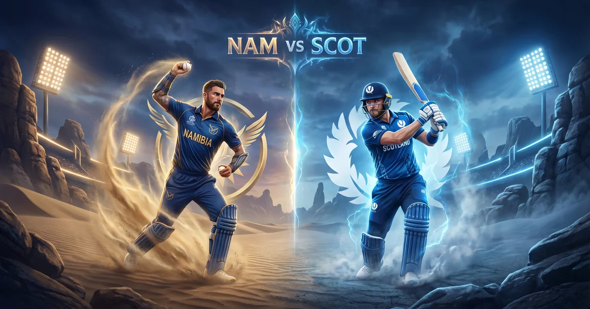 NAM vs SCO T20 Match Preview: Fantasy Tips, Playing XI & Pitch Report