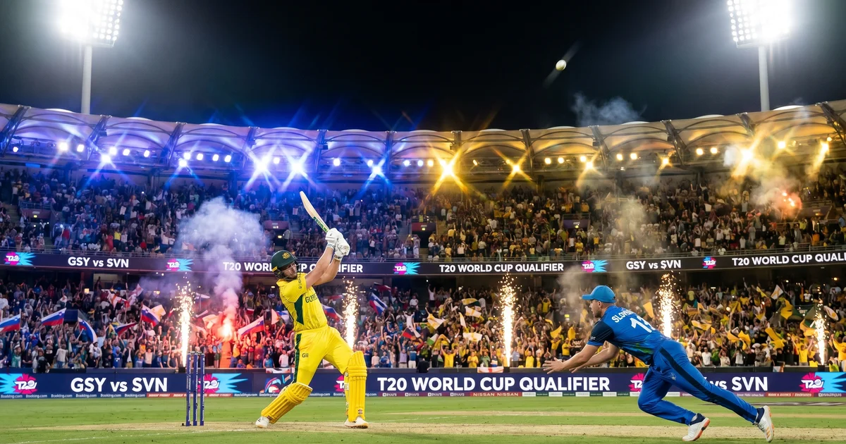 GSY vs SVN Dream11 Prediction Today: आज के मैच का सटीक पूर्वानुमान और फैंटेसी विनिंग टीम | Men's T20 World Cup Sub Regional Europe QLF A