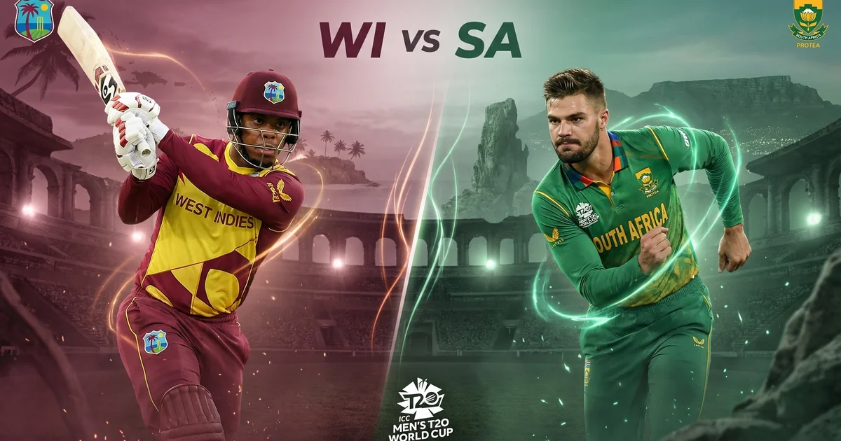 South Africa vs West Indies Match Preview: T20 World Cup Fantasy Prediction & Pitch Report